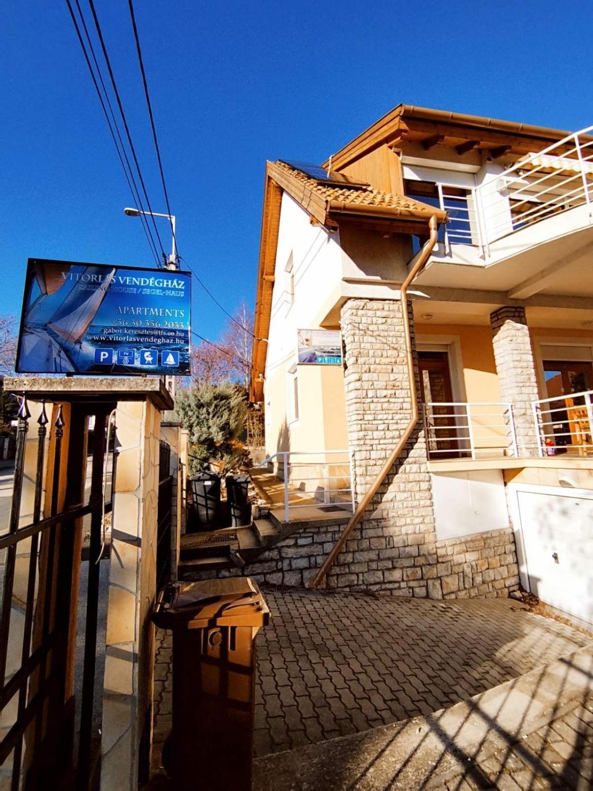 Apartman Vitorlas Vendeghaz Balatonfüred Εξωτερικό φωτογραφία